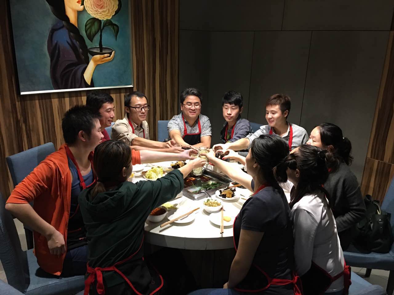 相聚在今朝，奮斗在明天